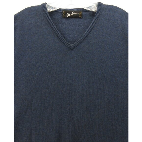 Barbour Sweater Large Vest Scottish Wool Pullover Minimalist Classic - Picture 2 of 10